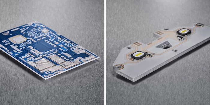 Thick film network/Thick film circuit on aluminum